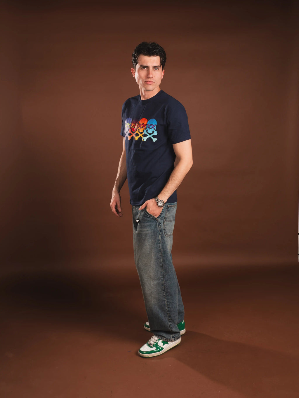 PLAYERA SKULL COLORS