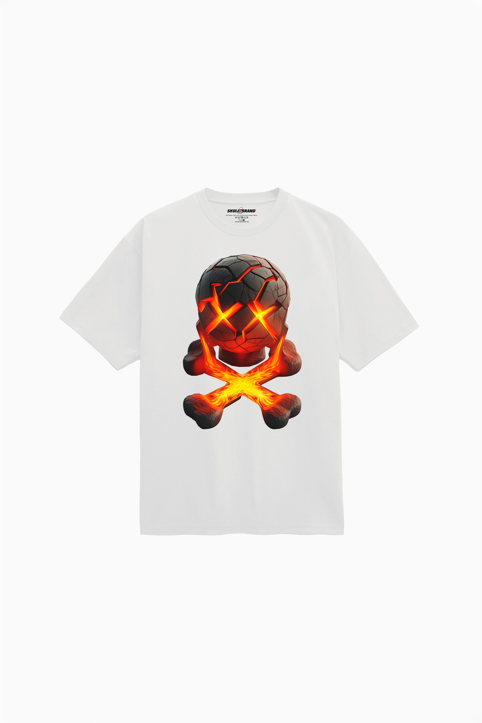 PLAYERA LAVA SKULL