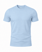 Cloud Cotton® MuscleFit Azul cielo claro — Prenda de frente