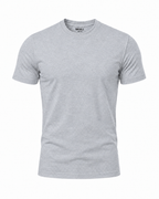 Cloud Cotton® MuscleFit Gris jaspe claro — Prenda de frente