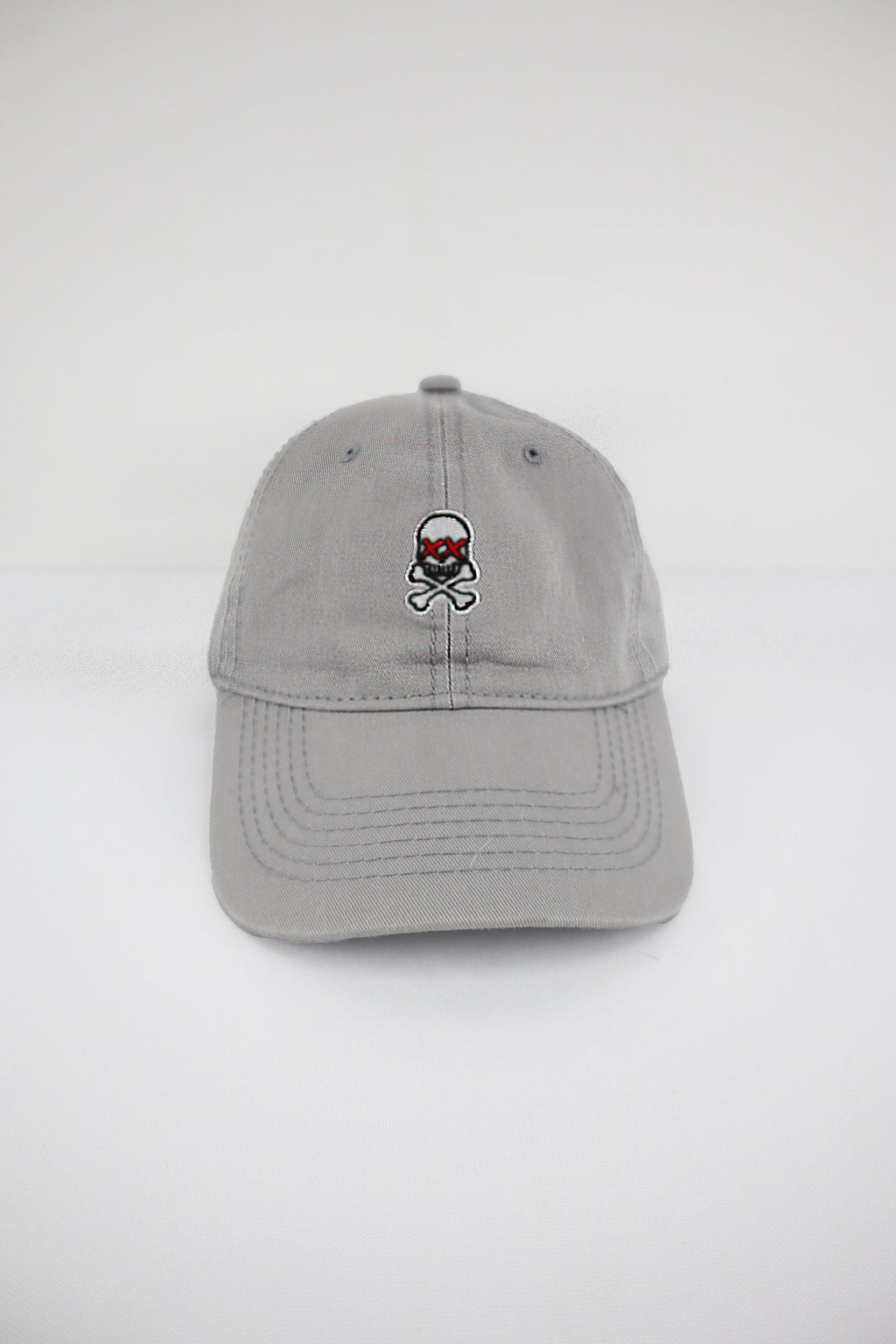 Gorra Gris claro Bordada