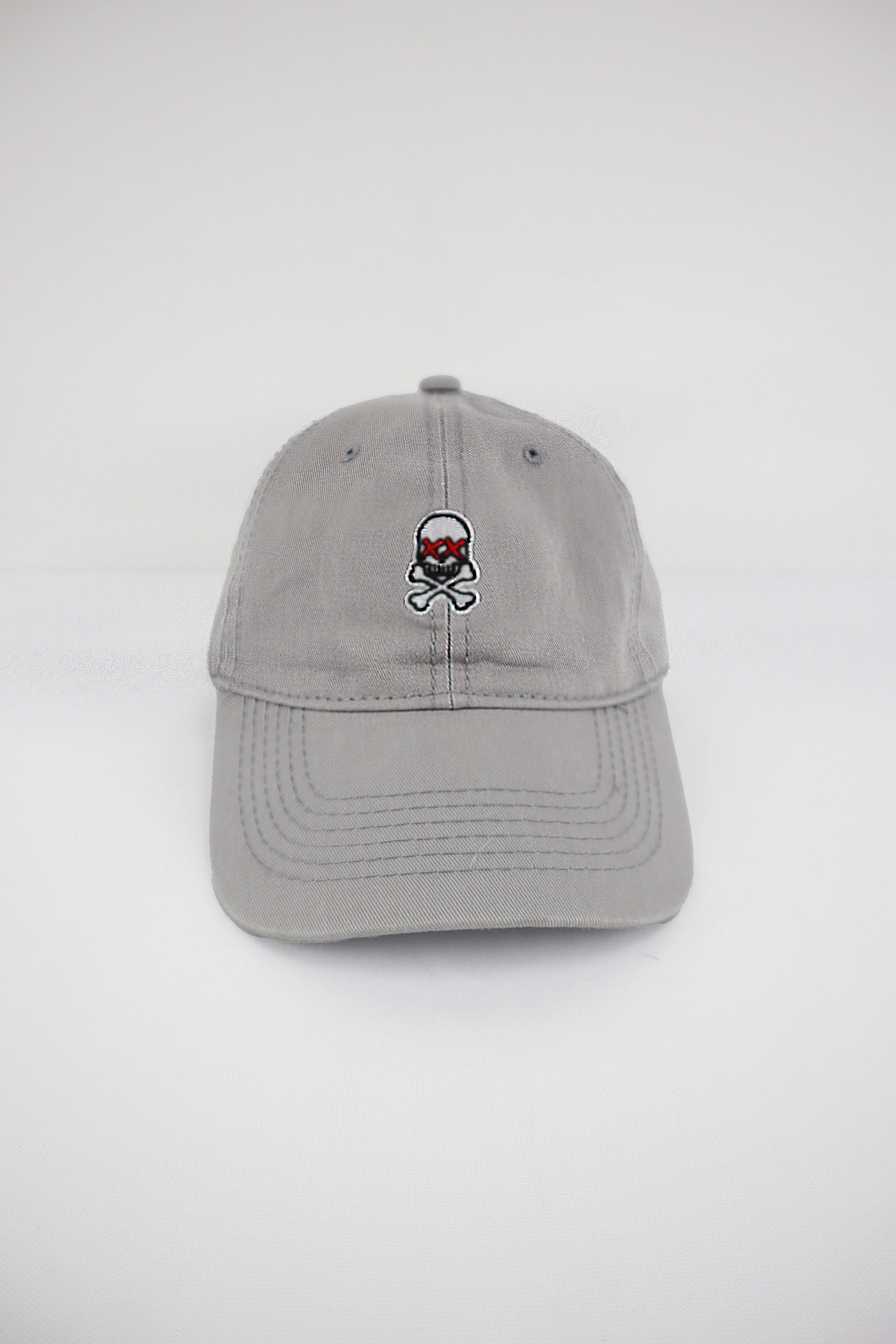 Gorra Gris claro Bordada